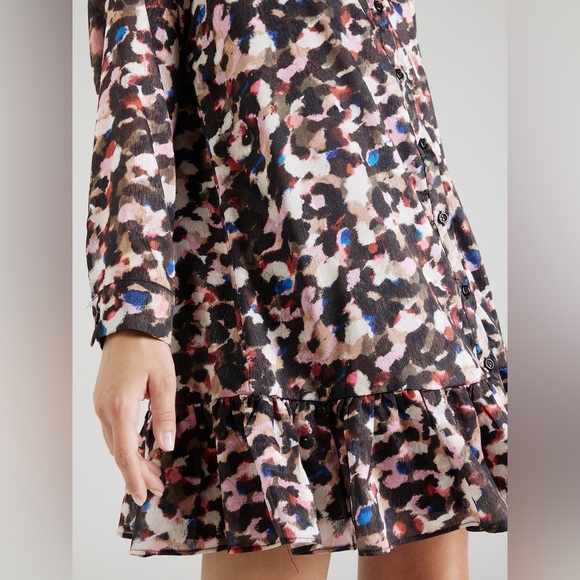 Molly Bracken Printed Shirt Dress L - Picture 2 of 13